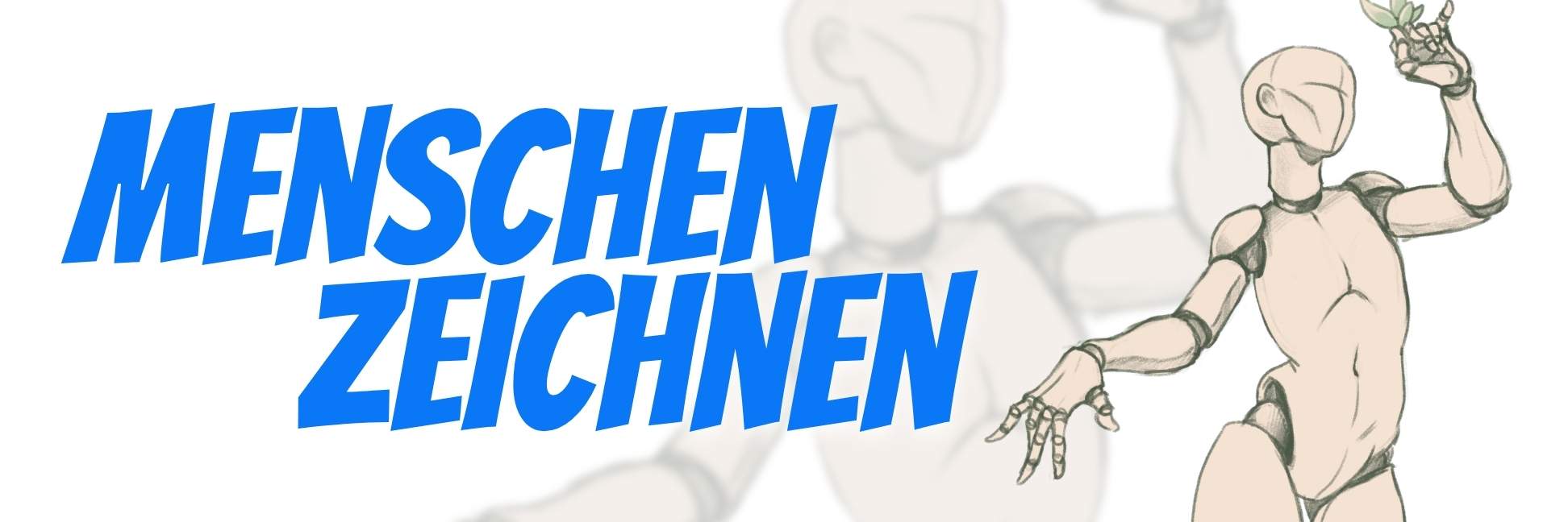 Menschenzeichnen Banner