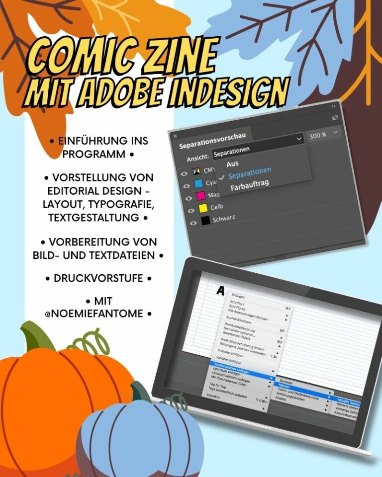 BSCI Zine mit Indesign gestalten 2024