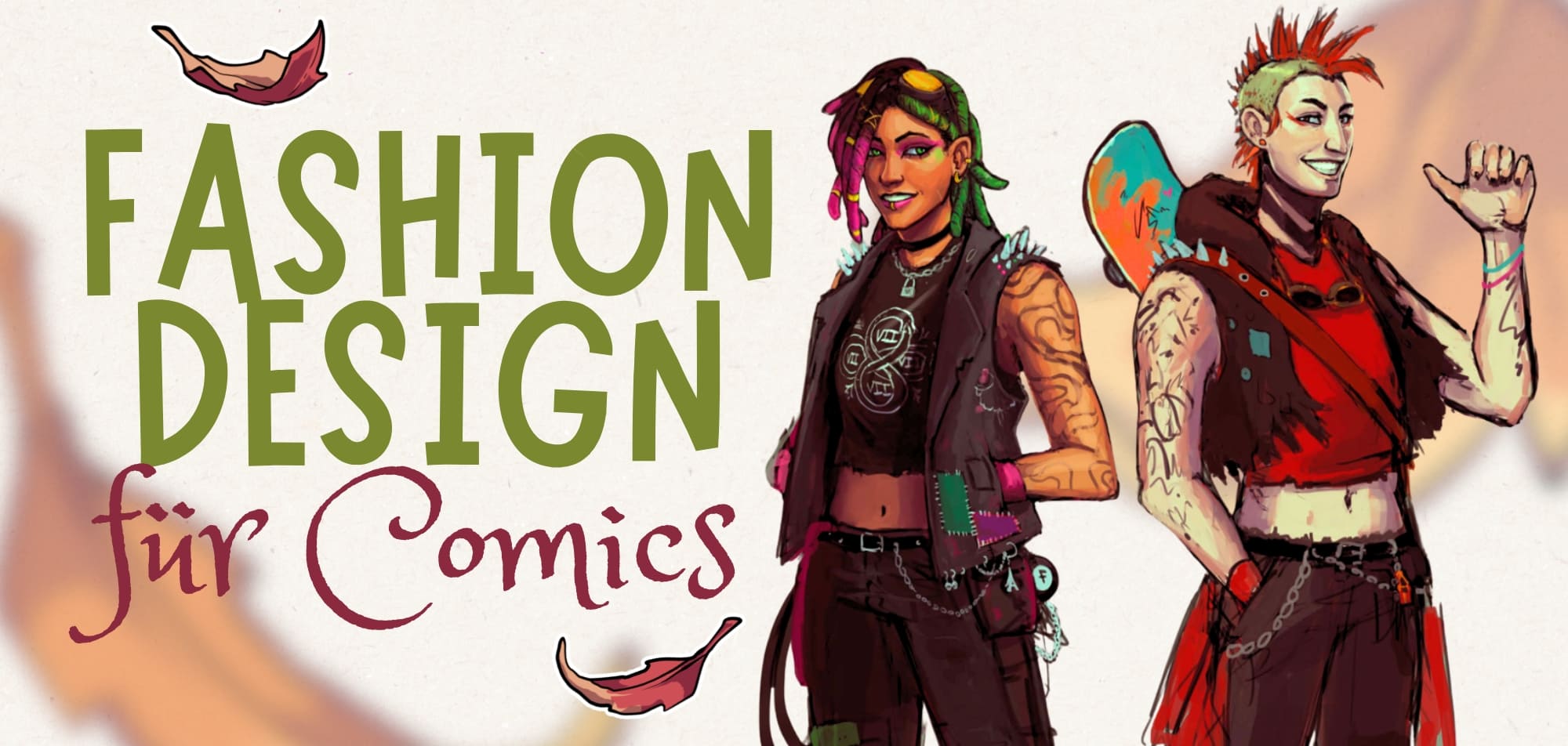 Fashion Design für Comics in den Herbstferien