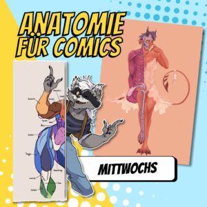 Anatomie für Comics wöchentlicher Kurs