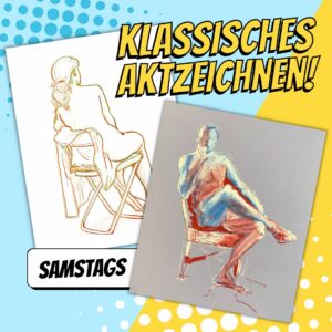 Klassisches Aktzeichnen wöchentlicher Kurs