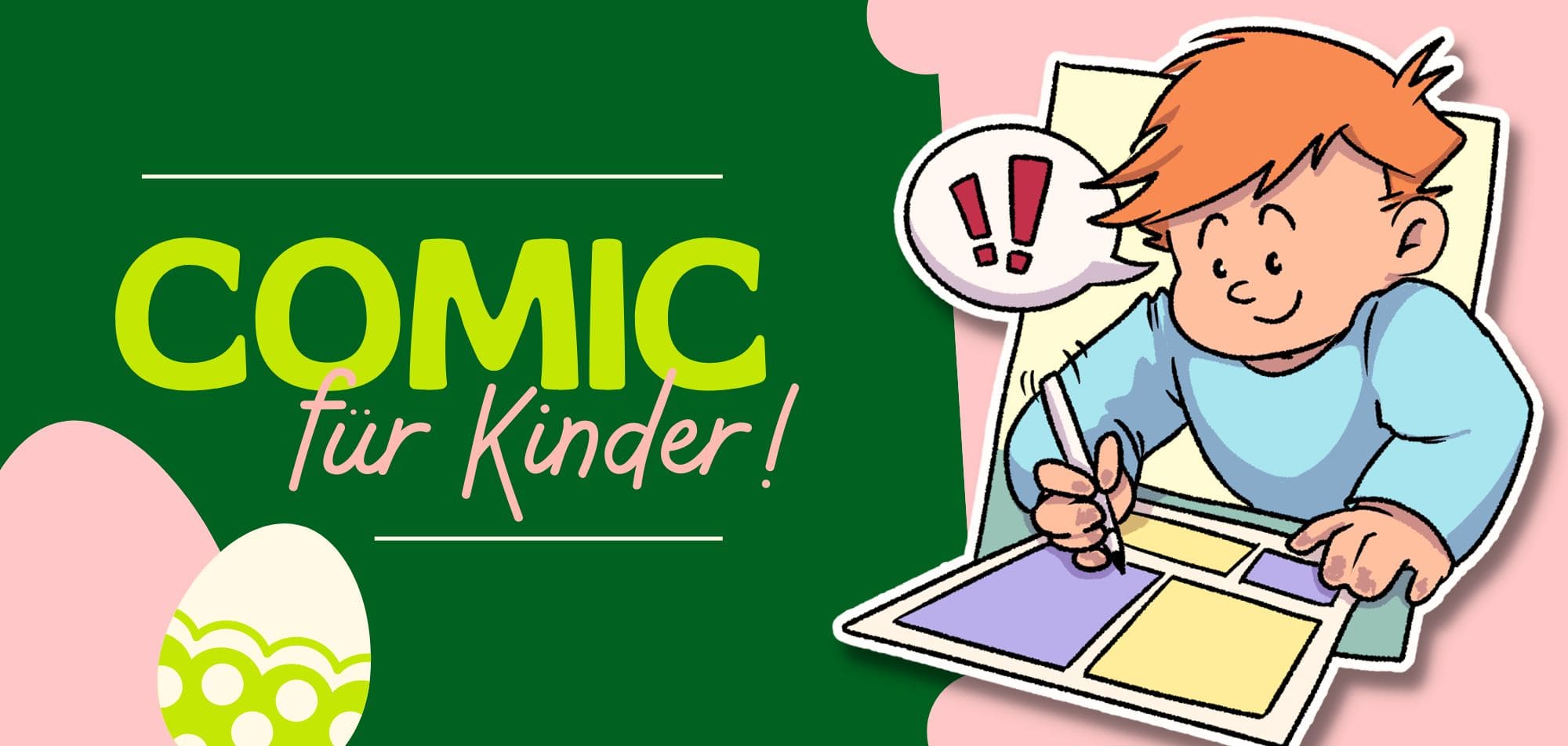 Comic für Kinder Workshop in den Osterferien