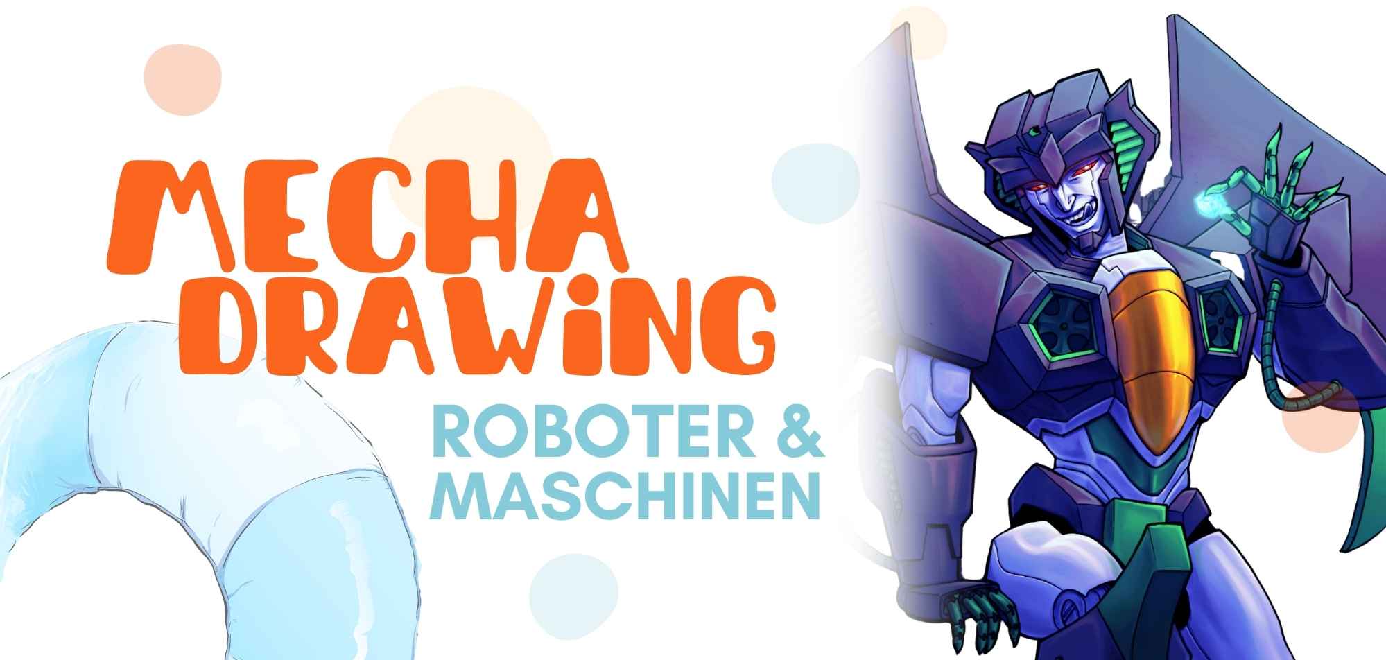Sommerworkshops 2026 Mecha Drawing Promobild