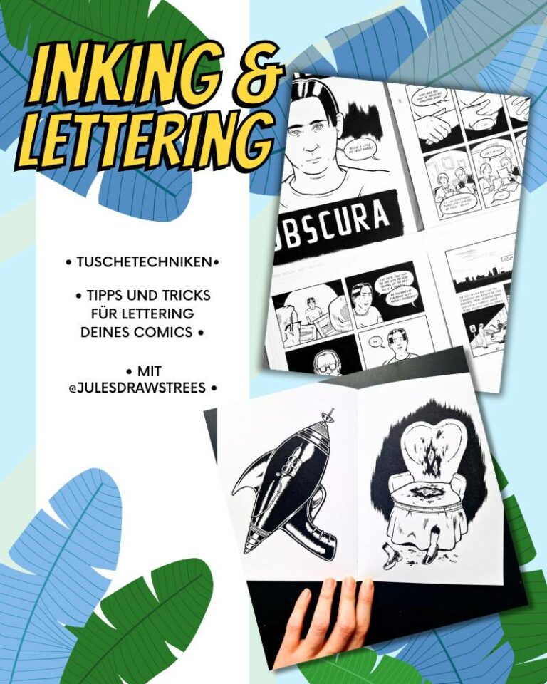 Promo Inking und Lettering Workshop
