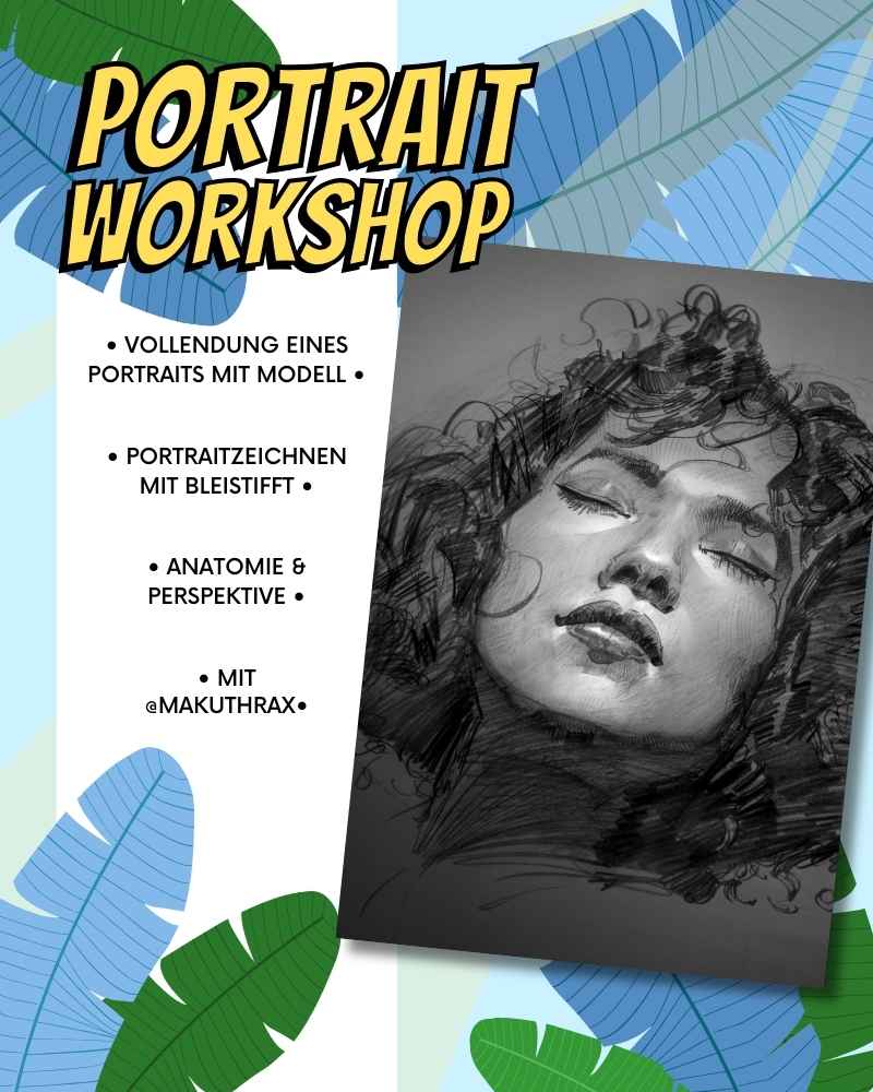 Sommerferien Portrait Workshop