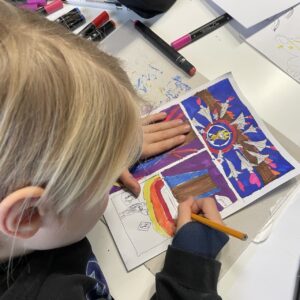 Kinder Comiczeichnen